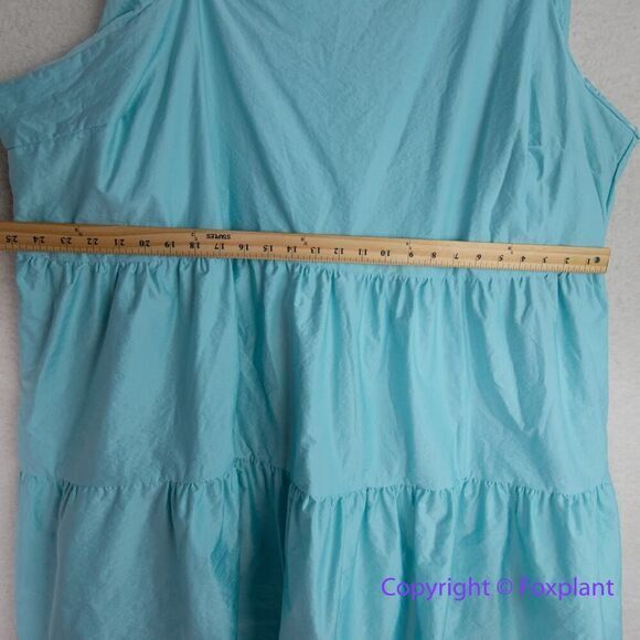 New! Eloquii Asymmetrical Neckline Trapeze Dress, size 28‎ - Picture 10 of 16